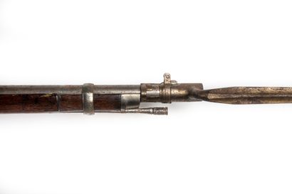 null Fusil d’infanterie modèle 1866 Conversion Allin. 

Canon rond avec hausse. 

Boitier...