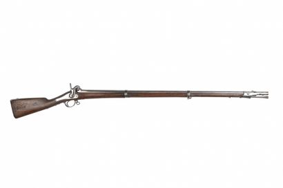 null Fusil à percussion de grenadier modèle 1842. 

Canon rond à pans au tonnerre,...