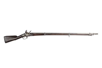 Fusil d’infanterie à silex modèle 1777. 

Canon...