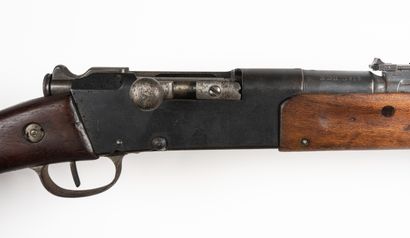 null Lebel rifle model 1886-93 N, caliber 8 mm. 

Round barrel marked EDB 1915, with...