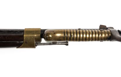null Carabiner of gendarme with foot model 1874 M80, gauge 11 mm. 

Round barrel...