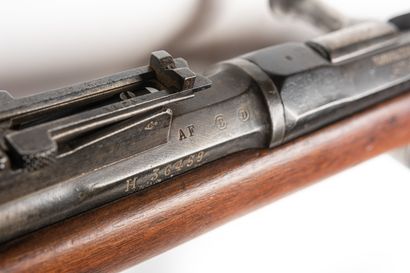 null Fusil d'Infanterie Chassepot modifié Gras 1866-74, S-1868, calibre 11 mm. 

Canon...