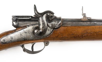 null Mousqueton de cavalerie saxon modèle 1865, système Terry. 

Canon rond, à pans...