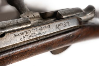 null Fusil d’infanterie Gras modèle 1874 M80 M14, calibre 8 mm. 

Canon recouvert...
