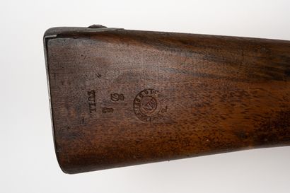 null Fusil d’infanterie à percussion modèle 1842 T 

Canon rond à pans au tonnerre,...