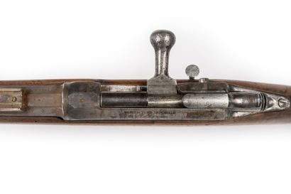 null Fusil d’infanterie modèle 1866-74, calibre 11 mm. 

Canon rond à pans au tonnerre...