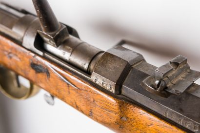 null Pioneer rifle Dreyse model 1869.

Round barrel with sides with the thunder with...