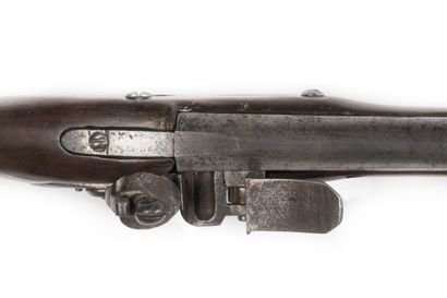 null Fusil d’infanterie à silex modèle 1763-66 dit Léger 

Canon rond, à pans au...