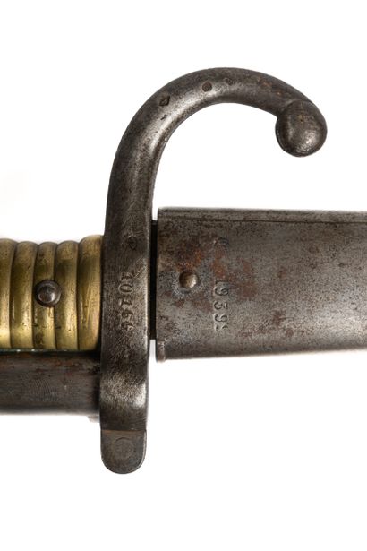 null Carabiner of gendarme with horse model 1866, gauge 11 mm. 

Round barrel, with...