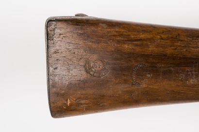 null Fusil à silex « de voltigeur » modèle 1777-AN IX. 

Canon rond, à pans au tonnerre,...