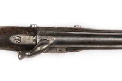 null Rifle of grenadier model 1822 transformed with percussion model 1840. 

Round...