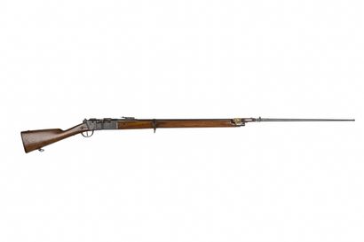 Fusil d’infanterie modèle 1874-85.

Canon...