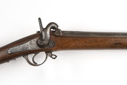 null Infantry rifle with percussion model 1853, attributed to the Imperial Guard.

Round...