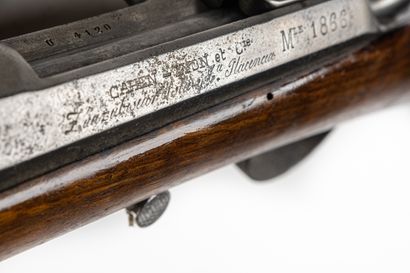 null Fusil d’infanterie Chassepot modèle 1866, calibre 11 mm. 

Canon rond à pans...