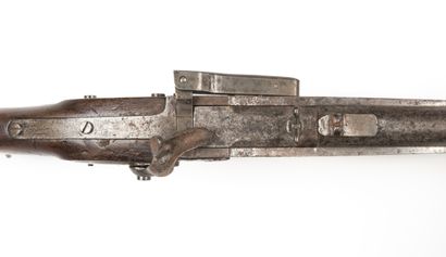 null Rifle of rampart with percussion model 1829 M31. 

Strong round barrel with...