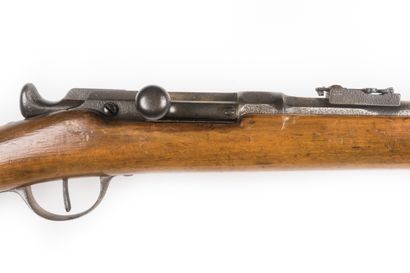 null Chassepot model 1866 marine rifle, with Kropatschek 1878 frame.

Round barrel,...