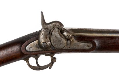 null Fusil d’infanterie US modèle 1855 à système Maynard 

Canon rond, à pans au...