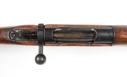 null Carabine Stutzen autrichienne modèle 1895 M, calibre 8 mm. 

Canon avec hausse...
