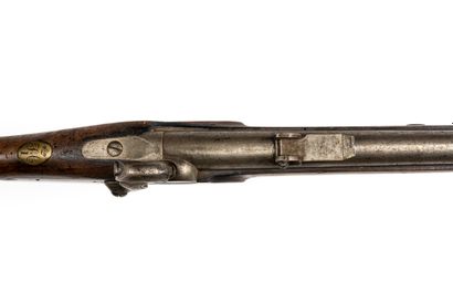 null Rare Russian percussion rifle model 1843 "Luttich Carbine".

Round barrel with...