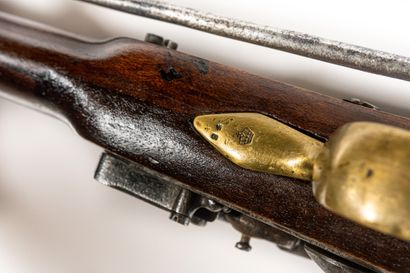 null Carabine de cavalerie prussienne modèle 1823, modifiée à percussion. 

Canon...