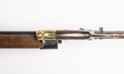 null Kropatschek model 1878 marine rifle, 11 mm caliber.

Round thunderbolt barrel...