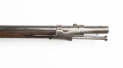 null Infantry rifle with snuffbox model 1867. 

Round barrel with rise. Snuffbox...