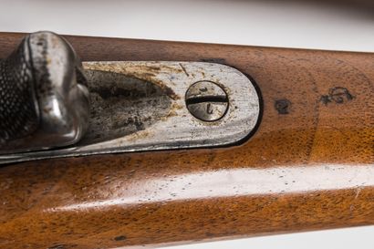 null Fusil d’infanterie Chassepot, M 1871, calibre 11 mm. 

Canon rond à pans au...