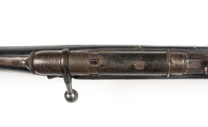 null Cavalry rifle Vetterli model 1871. 

Round barrel with thunderheads stamped...