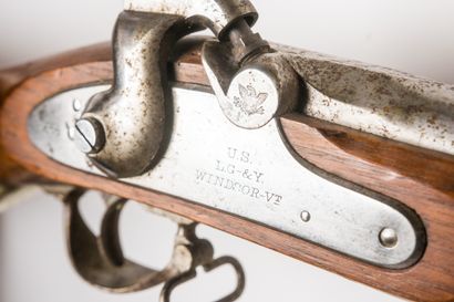 null Fusil d’infanterie US modèle 1861 Spécial, 

Canon rond, à pans au tonnerre,...