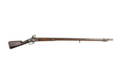 Fusil d’infanterie à silex 1777-AN IX. 

Canon...