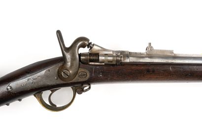 null Rifle of dragon with snuffbox 1867. 

Round barrel with rise to 600 m. Punched...