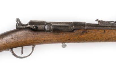 null Fusil d’infanterie Chassepot, modèle 1866, calibre 11 mm.

Canon rond à pans...