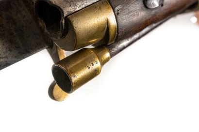 null Rare carabine à percussion russe modèle 1843 « Luttich Carbine ».

Canon rond...