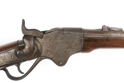 null Carabine Spencer modèle 1865 calibre 52. 

Canon rond avec hausse. Tonnerre...