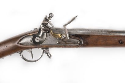 null Flintlock grenadier rifle model 1816. 

Round barrel with sides with the thunder....