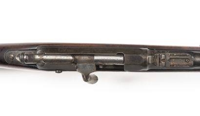 null Model 1874-80 artillery musket, 11 mm caliber. 

Round barrel with sides with...