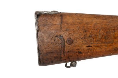null Fusil d’infanterie modèle 1866 T, calibre 11 mm. 

Canon rond, à pans au tonnerre...
