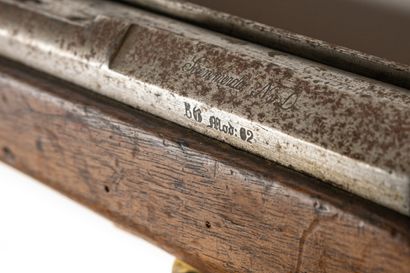 null Dreyse rifle model 1862, caliber 15,43 mm 

Round barrel, with sides with the...