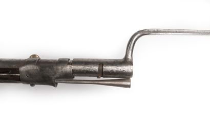 null Flintlock infantry rifle model 1763-66 called Léger 

Round barrel, with sides...