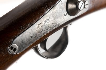 null Percussion rifle model 1840

Rifled barrel, with frog, thunderbolts dated 1841....
