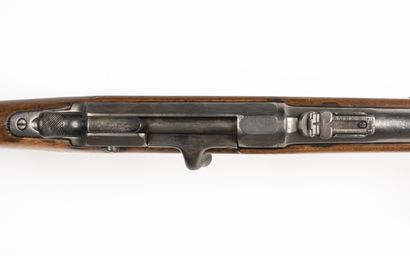 null Mousqueton de gendarme à cheval modèle 1866, calibre 11 mm. 

Canon rond, à...
