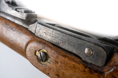 null Enfield rifle model 1853 modified Peabody. 

Round barrel with rise. Breech...