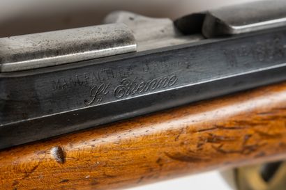 null Mousqueton de gendarme à pied modèle 1866-74, calibre 11 mm. 

Canon rond à...