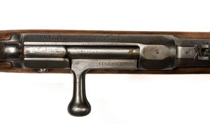 null Fusil d’infanterie Chassepot, S 1874, calibre 11 mm. 

Canon rond à pans au...