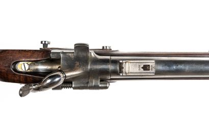 null Infantry rifle model 1822 T Bis transformed with snuffbox. 

Round barrel with...