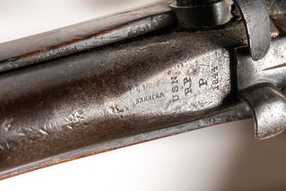 null 
Jenks percussion rifle, caliber 54 




Round barrel with thunderbolts, stamped...