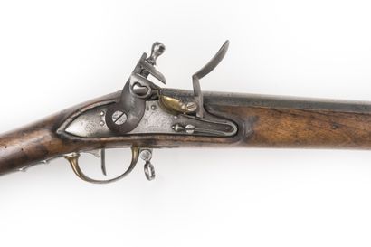 null Flintlock rifle of dragon type An IX. 

Round barrel with sides with thunder....