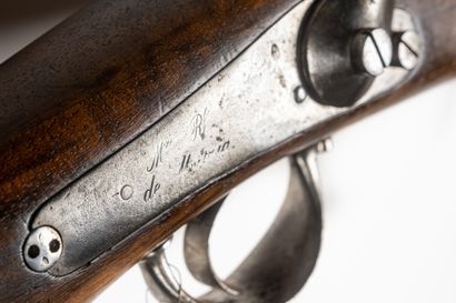 null Fusil de rempart à percussion modèle 1842

Fort canon rayé, avec hausse, pans...