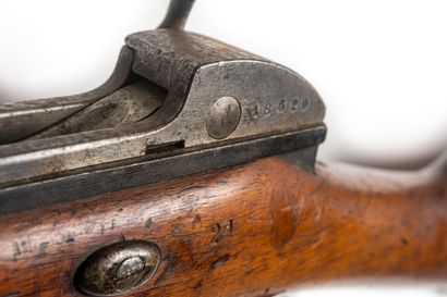 null 
Bavarian rifle Werder 1869/75-76.




Round barrel with sides with the thunder,...