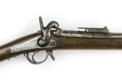 null Fusil à percussion de grenadier modèle 1853 T Car. 

Canon rond à pans au tonnerre,...